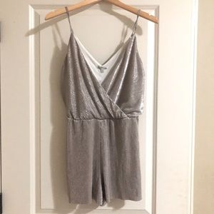 Silver Romper (New Years Outfit)